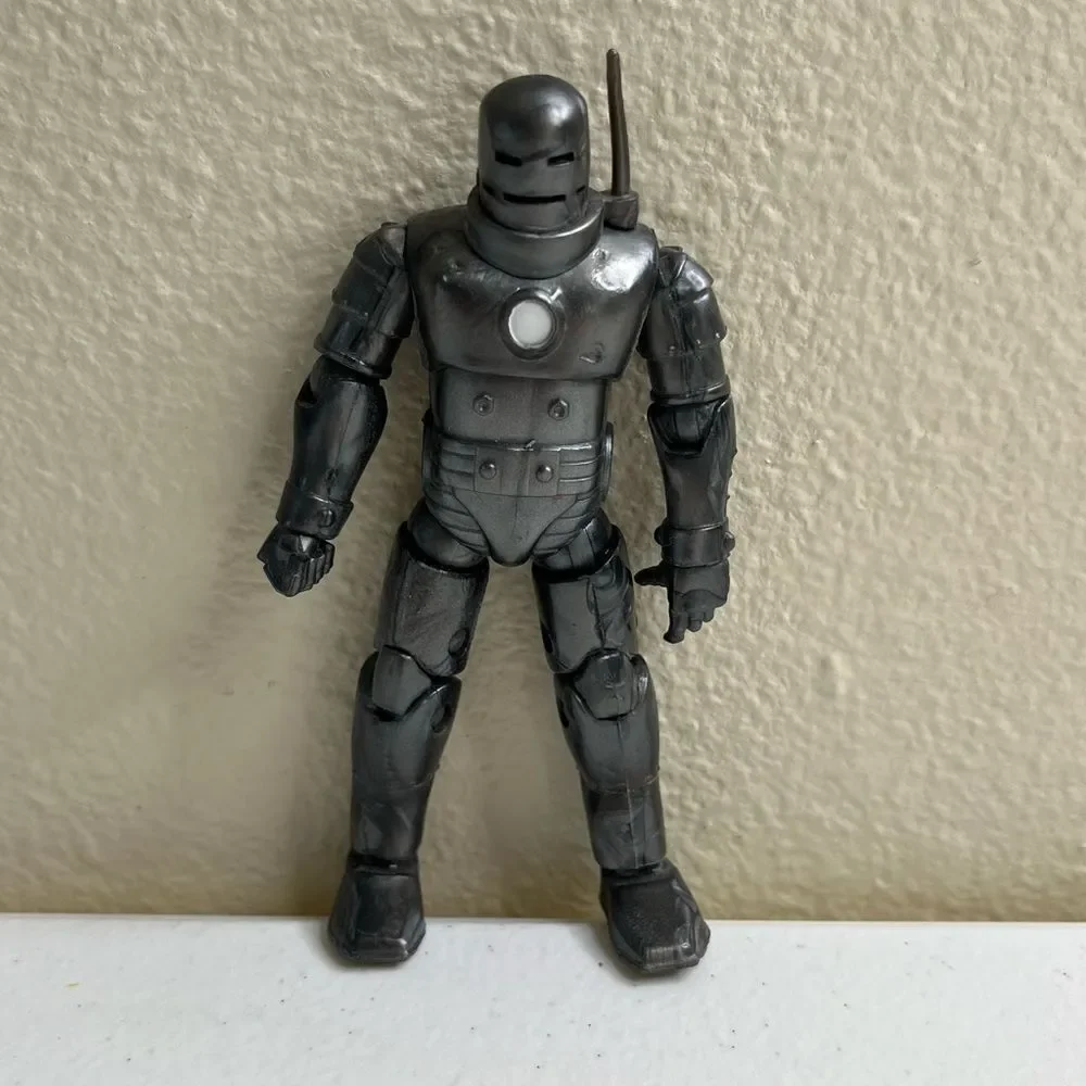 Iron Man Marvel Universe Hasbro Gray Grey Action Figure 2015 Avengers 4 Inch
